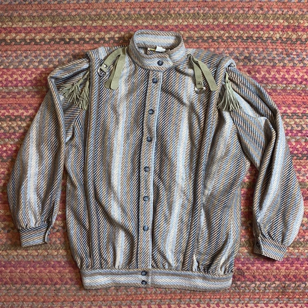 SOLD VINTAGE GAMMA LOS ANGELES BUTTON UP JACKET